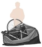 IBERA Bicycle Bag IB-BB1 - podręczny pokrowiec do przechowywania oraz transportu roweru. - 4