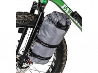 Koszyk BLACKBURN OUTPOST CARGO (na torbę, worek, śpiwór) aluminiowy 126g tytanowy - 10
