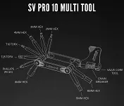 Kluczyk podręczny LEZYNE - SV PRO 10 - 3