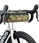 Torba rowerowa na kierownicę Rockbros Road to Sky TL002, 1,5 l, wodoodporna, zielona - 3