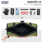 Torba rowerowa na kierownicę Rockbros Road to Sky TL002, 1,5 l, wodoodporna, zielona - 7