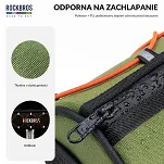 Torba rowerowa na kierownicę Rockbros Road to Sky TL002, 1,5 l, wodoodporna, zielona - 9