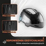 Kask narciarski/snowbordowy Qunature S-313 - black - 4