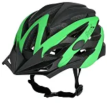 Uniwersalny kask rowerowy Prox Volt - czarno/zielony - 2