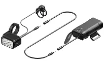 Lampka rowerowa przednia Knog Blinder X 2300 + bateria 10000mAh - 4