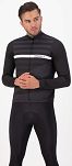 Luźna bluza rowerowa Rogelli STRIPE, czarno-szaro-biała - 4