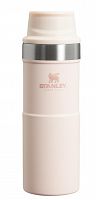 Kubek termiczny jednoręczny Stanley TRIGGER 0,35L - Rose Quartz
