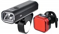 Zestaw lamp Prox AERO III SET 400Lm + APUS 30Lm USB