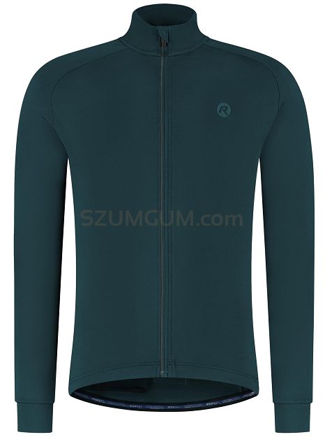 Bluza / koszulka rowerowa z długim rękawem Rogelli ESSENTIAL DWR II  - ciemno niebieska