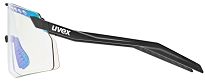 Okulary fotochromowe UVEX Pace Stage V - black matt / mirror green - 3