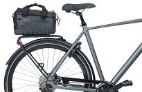 Torba na bagażnik - Basil Miles Tarpaulin - trunkbag 7L - black/orange - 5