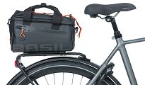 Torba na bagażnik - Basil Miles Tarpaulin - trunkbag 7L - black/orange - 4