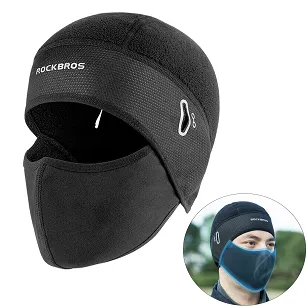 Czapka zimowa z maską Rockbros LF8308