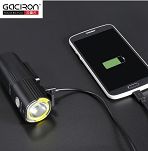 Lampa przednia Gaciron V9 1000 Lum USB + włącznik - 9