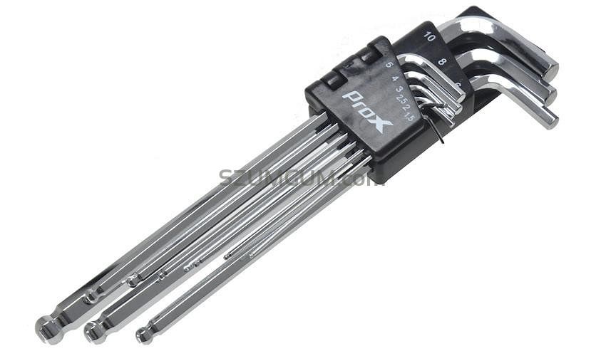 Klucze PROX imbusowe HW32A1 - komplet 9 szt.