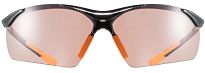 Okulary sportowe UVEX Sportstyle 223 - black matt / litemirror orange - 2