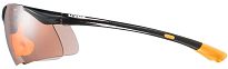 Okulary sportowe UVEX Sportstyle 223 - black matt / litemirror orange - 4