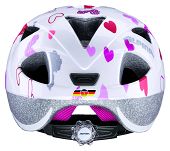 Kask rowerowy dziecięcy Alpina XIMO, serca - WHITE HEARTS - 3
