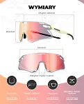 Okulary Rockbros SP318 fotochromowe - black yellow - 3