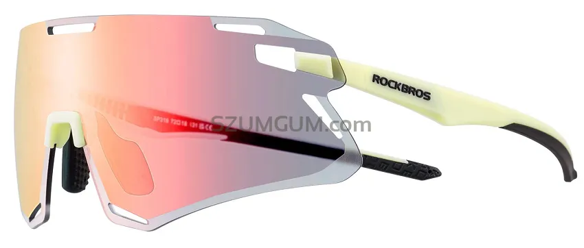 Okulary Rockbros SP318 fotochromowe - black yellow