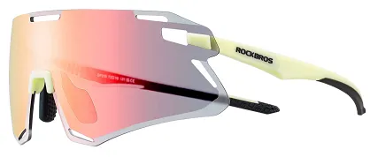 Okulary Rockbros SP318 fotochromowe - black yellow