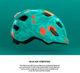 Kask dla najmłodszych MET Hooray MIPS - forest zielony - 5