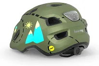 Kask dla najmłodszych MET Hooray MIPS - forest zielony - 3