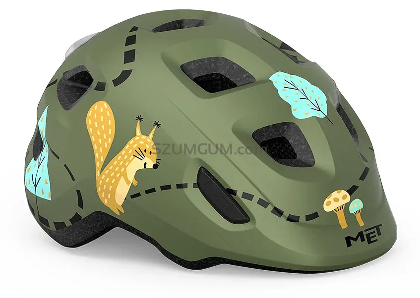 Kask dla najmłodszych MET Hooray MIPS - forest zielony