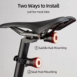 Inteligentna tylna lampka Rockbros AI Q5 - TL907Q50 | TL907Q51 | TL907Q52 - 6