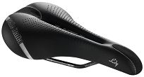 Siodło SELLE ITALIA LADY GEL FLOW S (id match - S2) Manganese Tube 7, fibra-tek, 300g czarne - 2