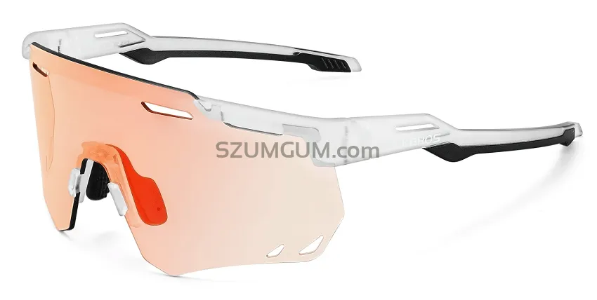 Okulary z fotochromem Rockbros SP323 - transparenty czarny / orange szkła