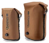 Ultralekki wodoodporny worek kompresyjny Qunature Bikepacking 6L lub 12L - khaki - 2