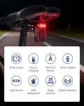 RideNow Radar Taillights RT01 — lampka rowerowa z radarem - 3