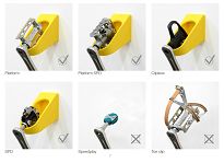 Wieszak rowerowy za pedał, Cycloc  Hero - 10