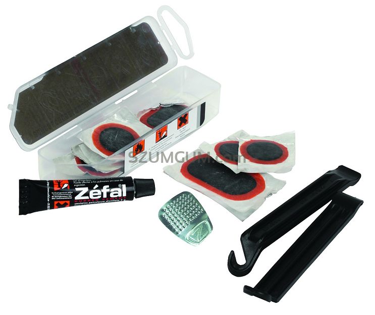 Zestaw naprawczy do dętek z łyżkami + łatki - Zefal Universal +