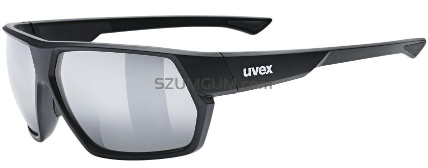 Okulary sportowe UVEX Sportstyle 238 - black matt / mirror silver