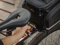 Zamienna płytka Topeak MTX 2.0 Trunk Lock QuickTrack z wbudowanym zamkiem na klucz - 4
