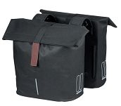 Sakwa miejska podwójna BASIL City Double Bag 32L MIK - czarna - 2