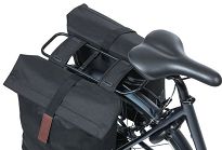Sakwa miejska podwójna BASIL City Double Bag 32L MIK Ready - czarna - 7