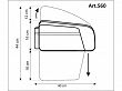 Sakwa Sport Arsenal 560  QF Quick Fix - z bagaznikiem. S1/S2/S3 - 20
