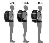 Plecak Ortlieb ATRACK 25L-35L-45L - Black - 6