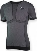  Rogelli CHASE - koszulka termoaktywna kr. rękaw - black/grey