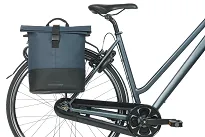 Torba miejska Basil Cove - Double Pannier Bag MIK - 28-32L - navy/black - 4