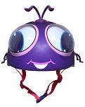 Kask dziecięcy juniorski RASKULLZ  GOOGLY LADY BUG pink  (48-52 cm) - 3