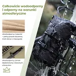Ultralekki wodoodporny worek kompresyjny Qunature H54 black - dostępny w 3 rozmiarach - 9