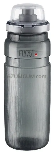 Bidon Elite Fly MTB Tex 750ml - clear grey