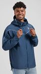 Kurtka przeciwdeszczowa Rogelli Essential Commuter Unisex blue - 3
