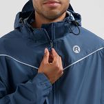 Kurtka przeciwdeszczowa Rogelli Essential Commuter Unisex blue - 5