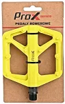 Pedały ProX Base 42 - nylonowe, oś boronowa, odblaski - żółte - 2