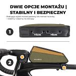 Torebka rowerowa na górną rurę ramy Rockbros 088, 0,25 l - 7